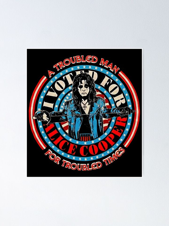 Alice Cooper Poster – Bold Wall Art