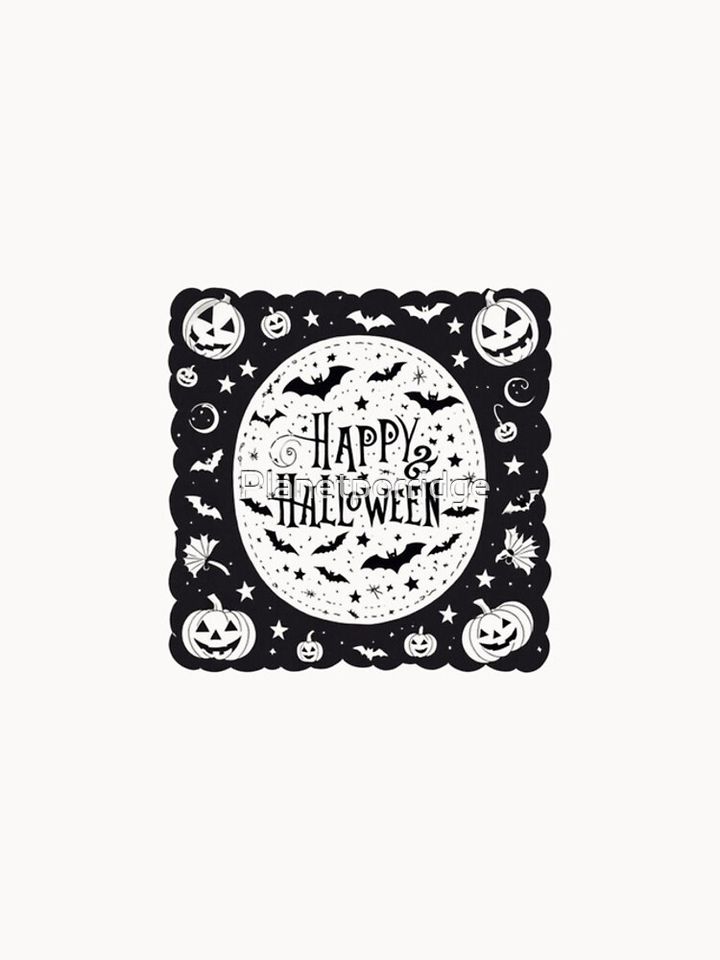 Happy Halloween Decoration Art iPhone Case