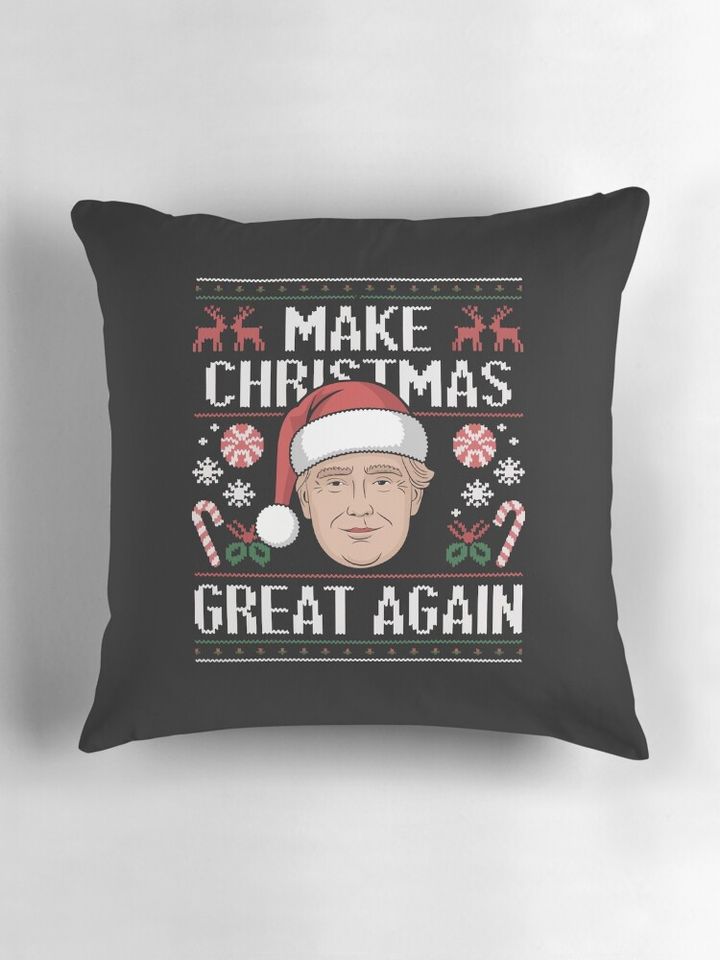 Make Christmas Great Again Pillow