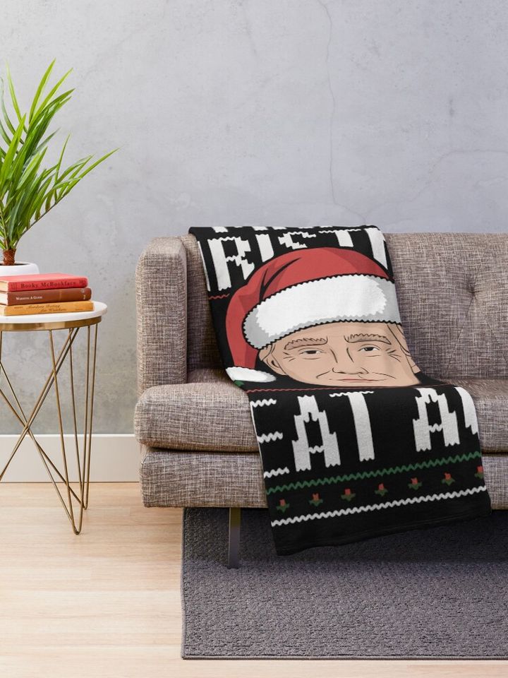 Make Christmas Great Again Throw Blanket