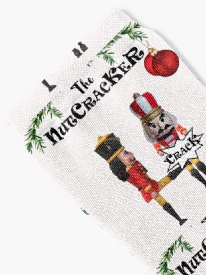 The Nutcracker white or light bg Socks