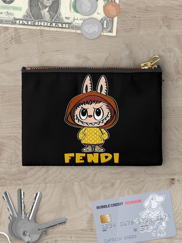 Labubu Zipper Pouch, Cute Bags Gift, Gift for Fan