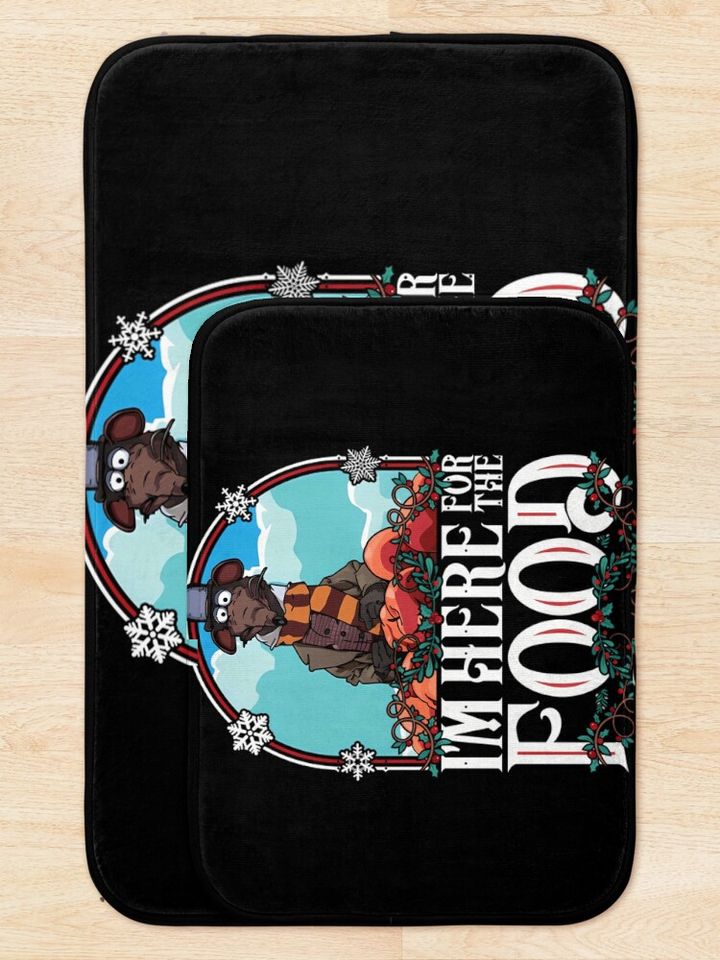Muppet Christmas Carol Rizzo Bath Mat