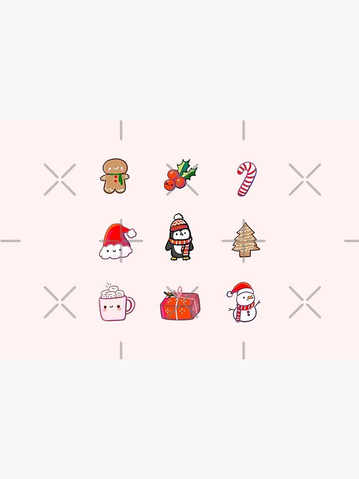 Cute Christmas spirit pack Bath Mat