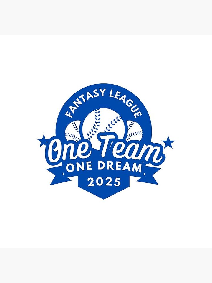 One team baseball logo Poster