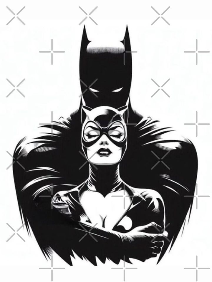 Batman & Catwoman iPhone Case