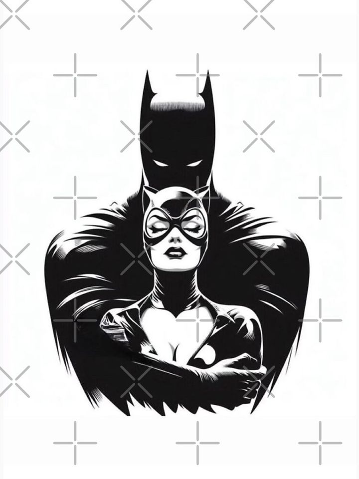 Batman & Catwoman Classic T-Shirt