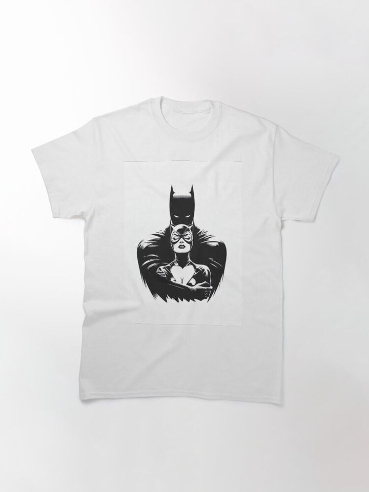 Batman & Catwoman Classic T-Shirt