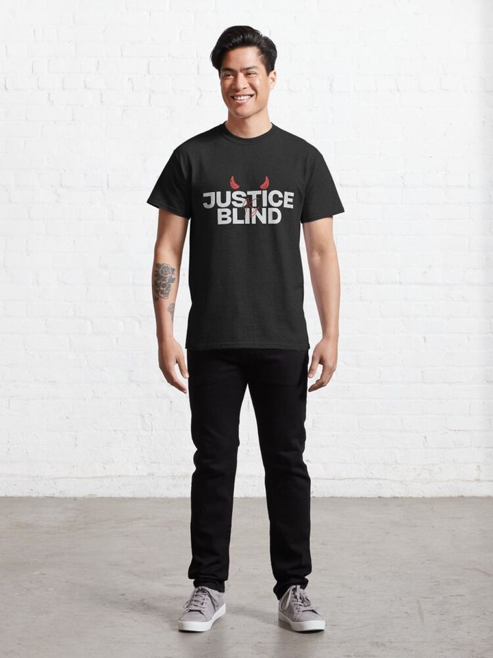 Justice Is Blind | Daredevil Born Again Minimalist Design Classic T-Shirt