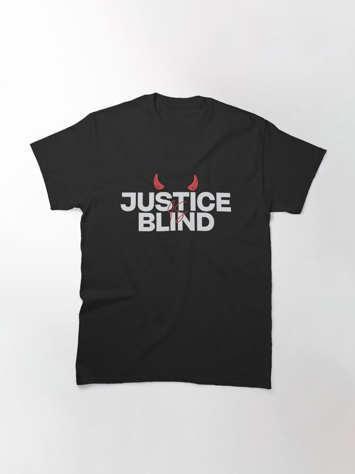 Justice Is Blind | Daredevil Born Again Minimalist Design Classic T-Shirt