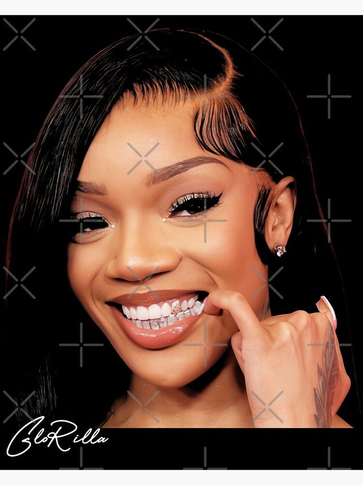 Glorilla Retro Poster