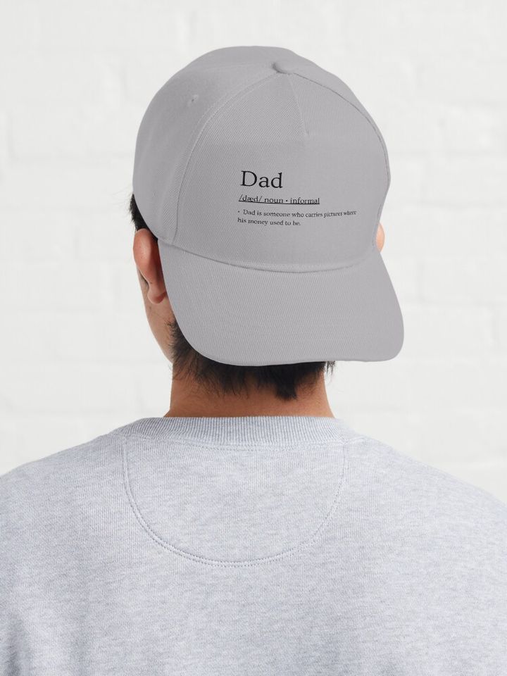 Definition of dad father dictionary meme joke Cap