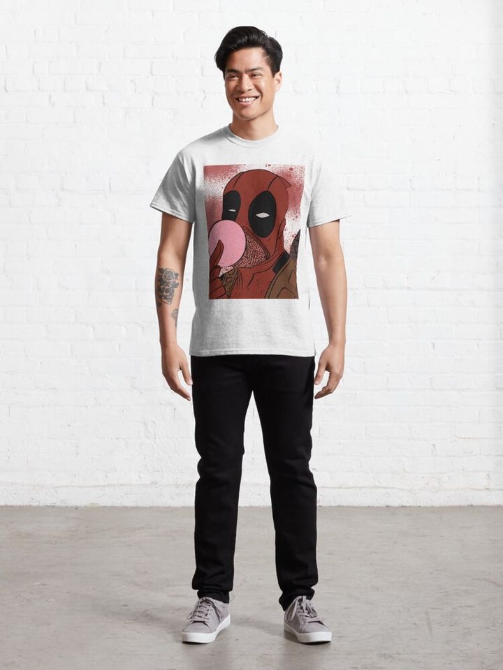 Deadpool Bubble Gum - Design 4 Classic T-Shirt