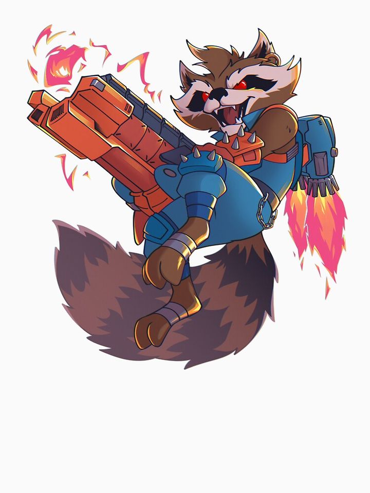 Marvel Rivals: Rocket Raccoon Classic T-Shirt