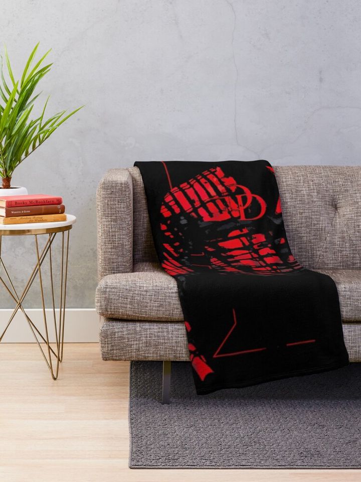 Daredevil In Shadows Throw Blanket