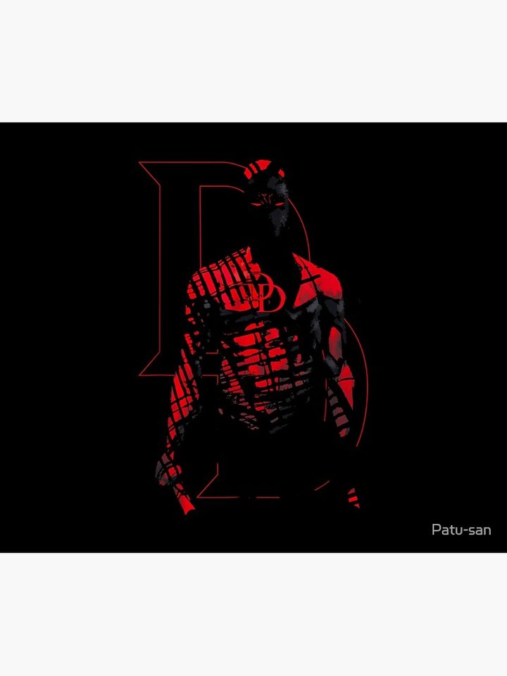 Daredevil In Shadows Throw Blanket