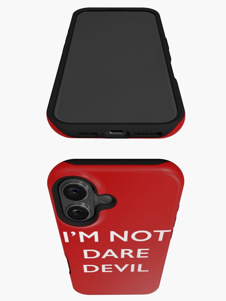 I'm not daredevil iPhone Case