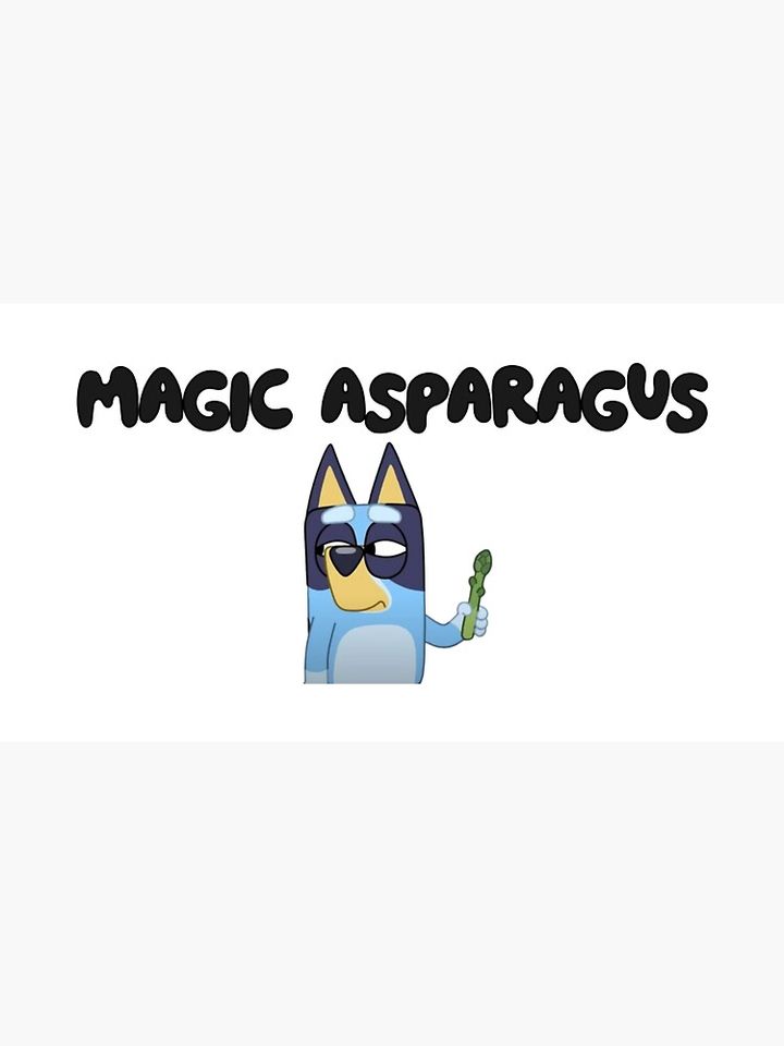 BlueyDad inspired "magic asparagus" design Cap