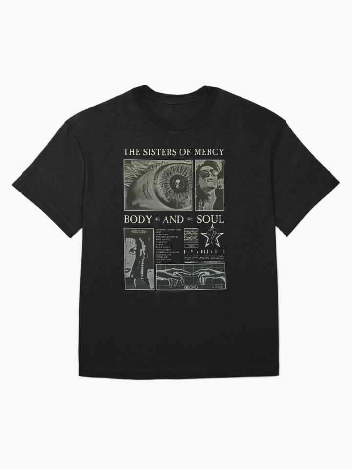 Sisters Of Mercy GOTHIC 80 BRUTALISM Oversized T-Shirt