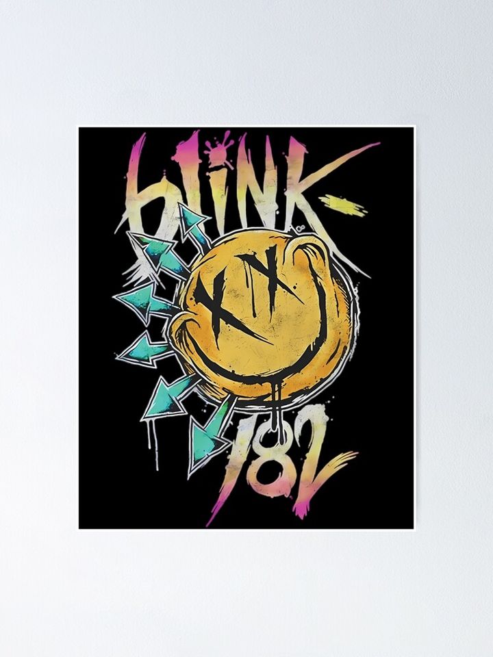Blinks 182 Band Blinks 182 Concert Poster