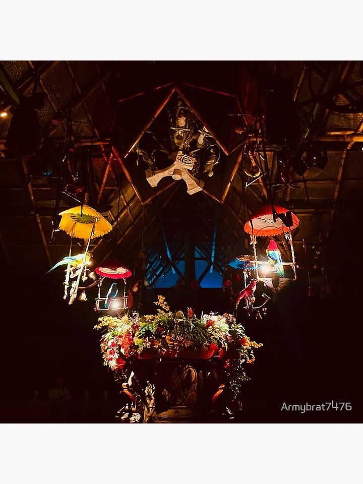 Enchanted Tiki Room Pillow