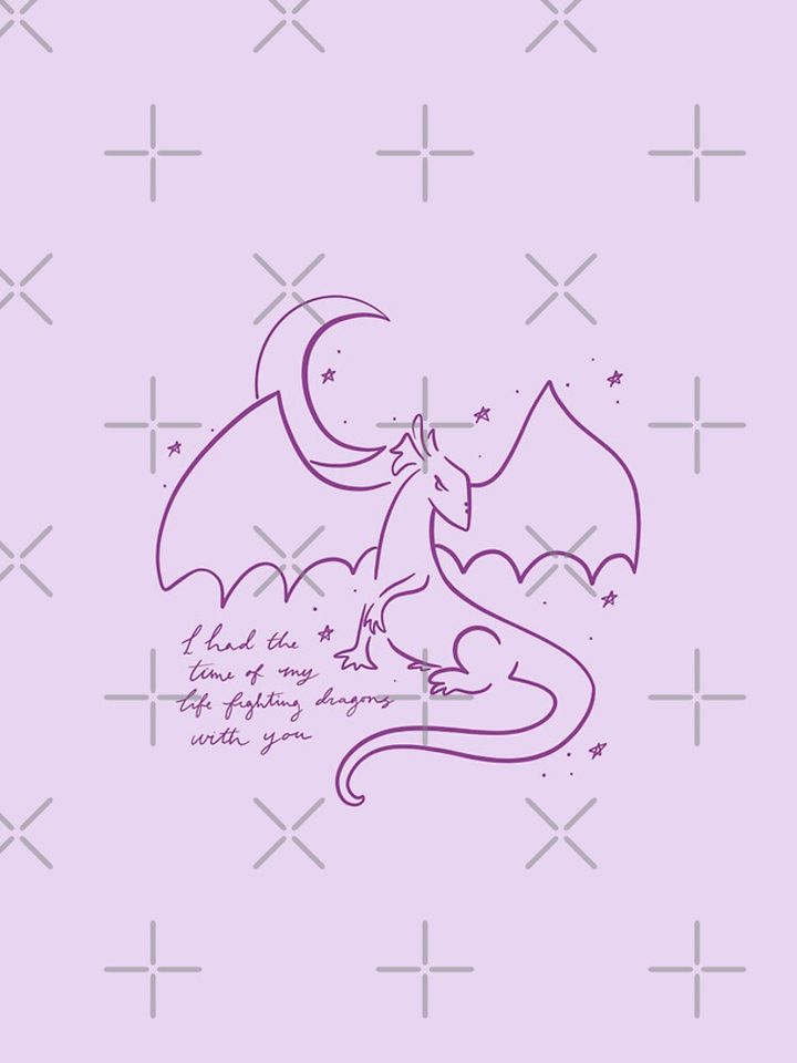 Fighting dragons with you  iPhone Case
