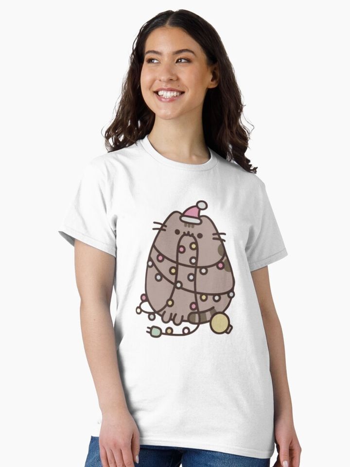 christmas cat Classic T-Shirt