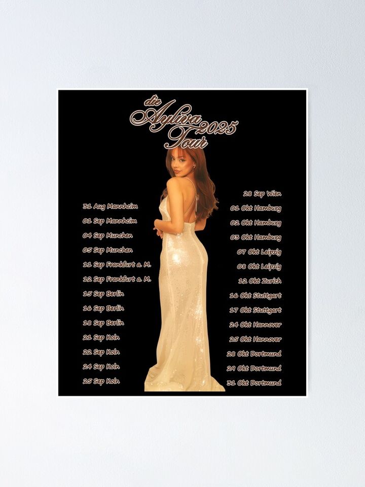 Die Ayliva Tour 2025 Poster