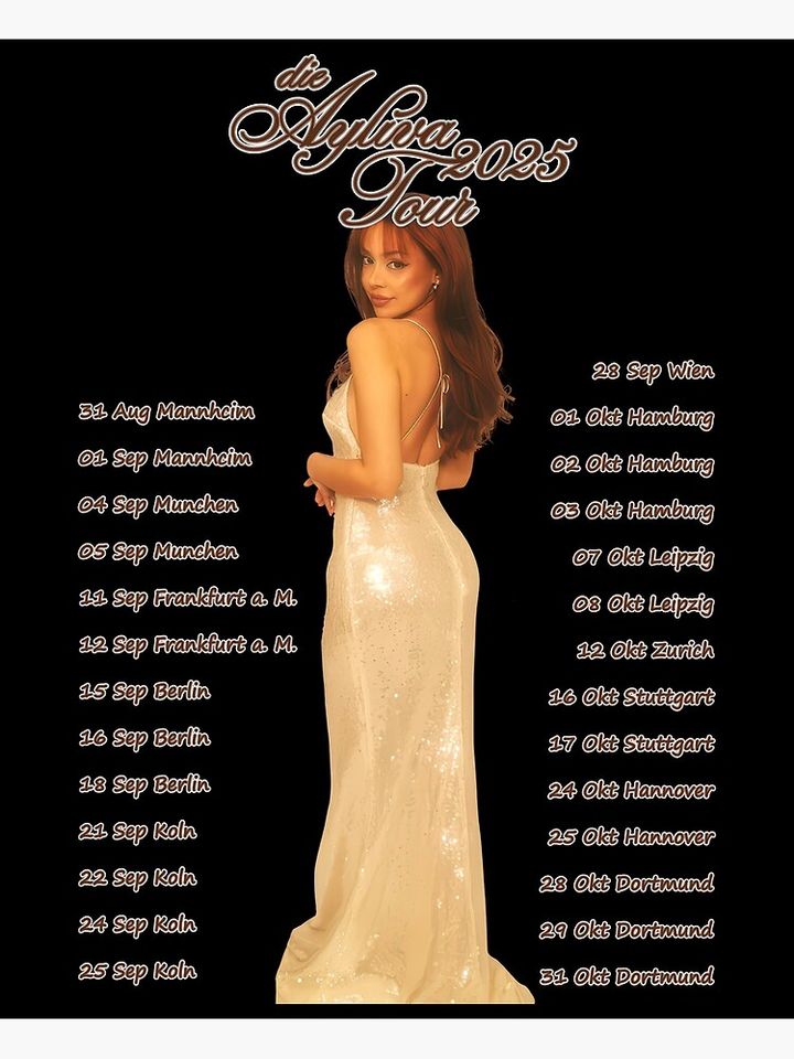Die Ayliva Tour 2025 Poster