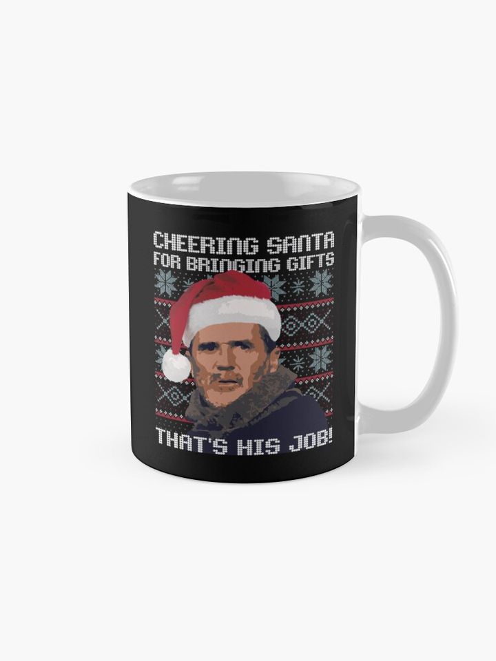 Roy Keane Snowflakes Christmas Coffee Mug