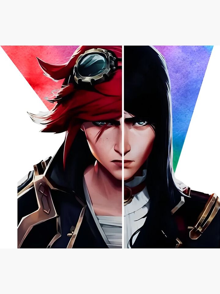 Caitvi Arcane Caitlyn Vi Magnet, Arcane Merch