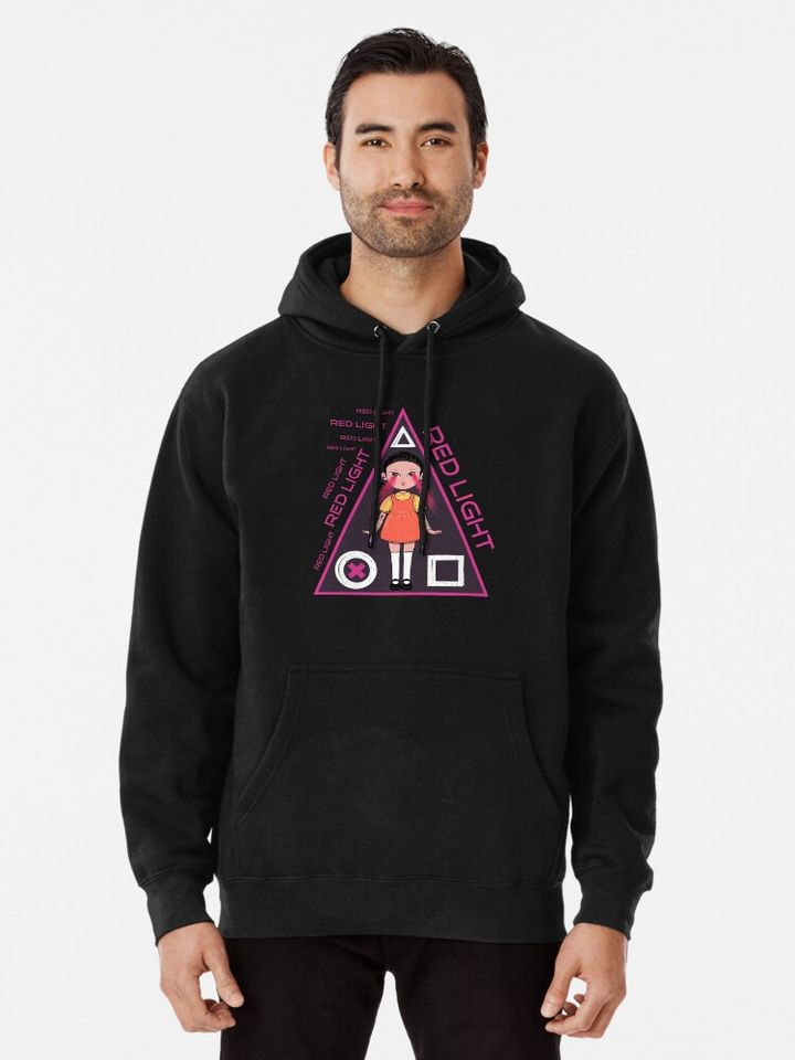 Squid Cosplay Pullover Hoodie