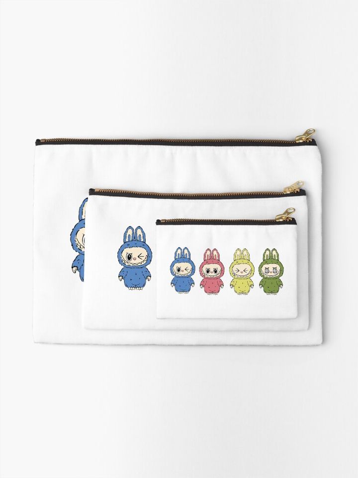 Labubu Zipper Pouch, Cute Bags Gift, Gift for Fan