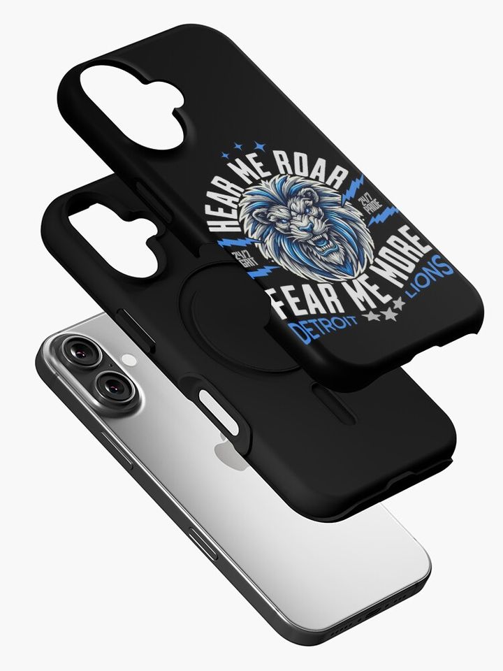 DETROIT LIONS - FEAR ME MORE iPhone Case