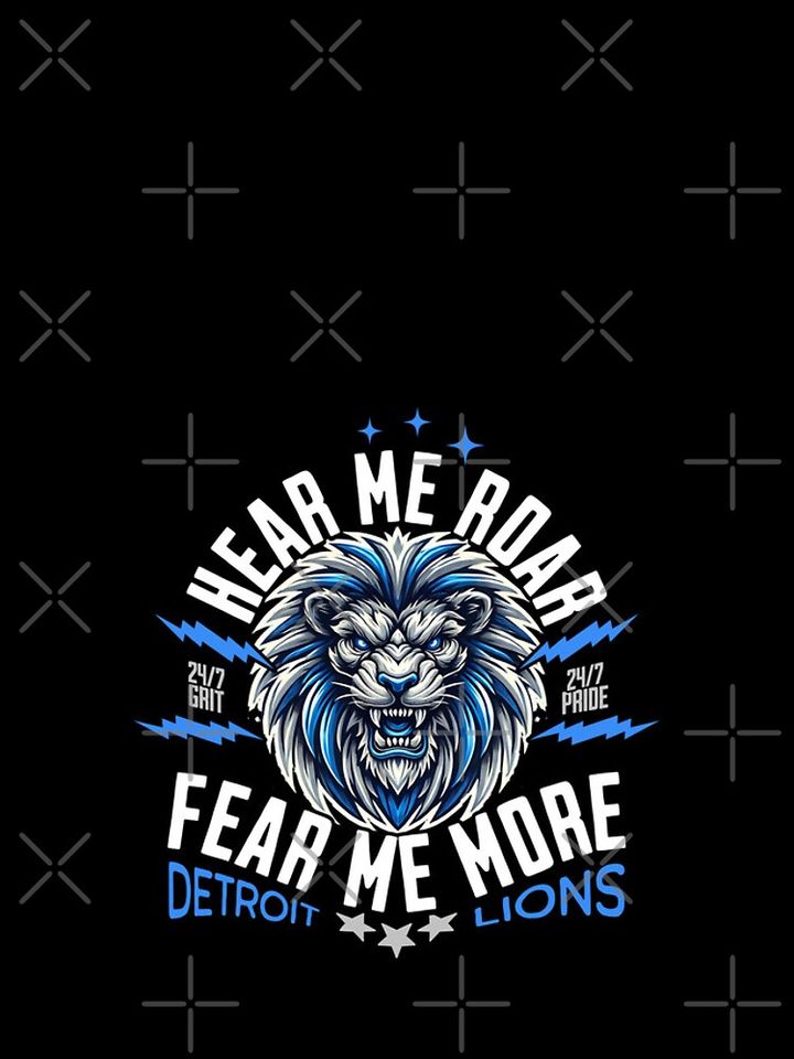 DETROIT LIONS - FEAR ME MORE iPhone Case