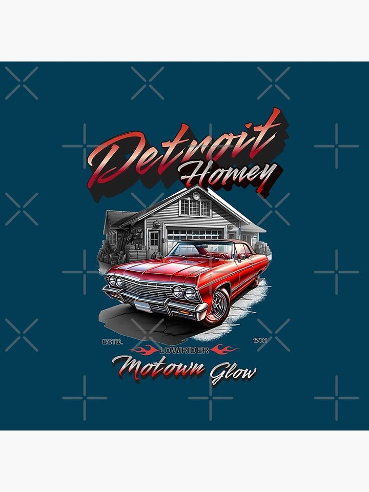 DETROIT HOMEY Pillow