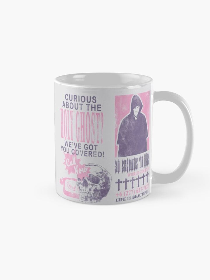 Life is Beautiful Holy Ghost Coffee Mug