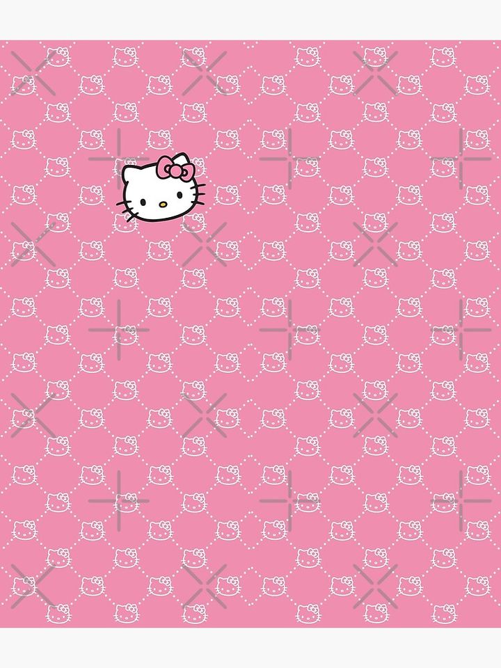 Pink Hello Kitty Design Backpack