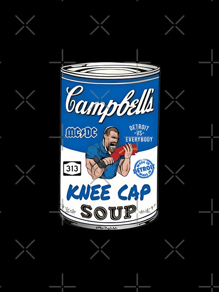 Campbell's Detroit Lions Kneecap Soup Meme iPhone Case
