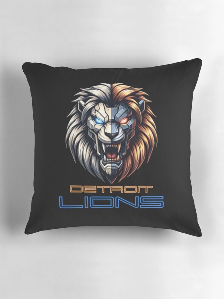 DETROIT LIONS V Pillow