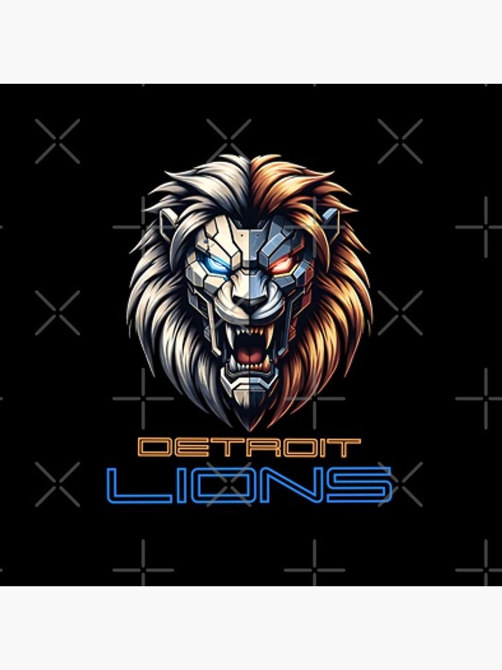 DETROIT LIONS V Pillow