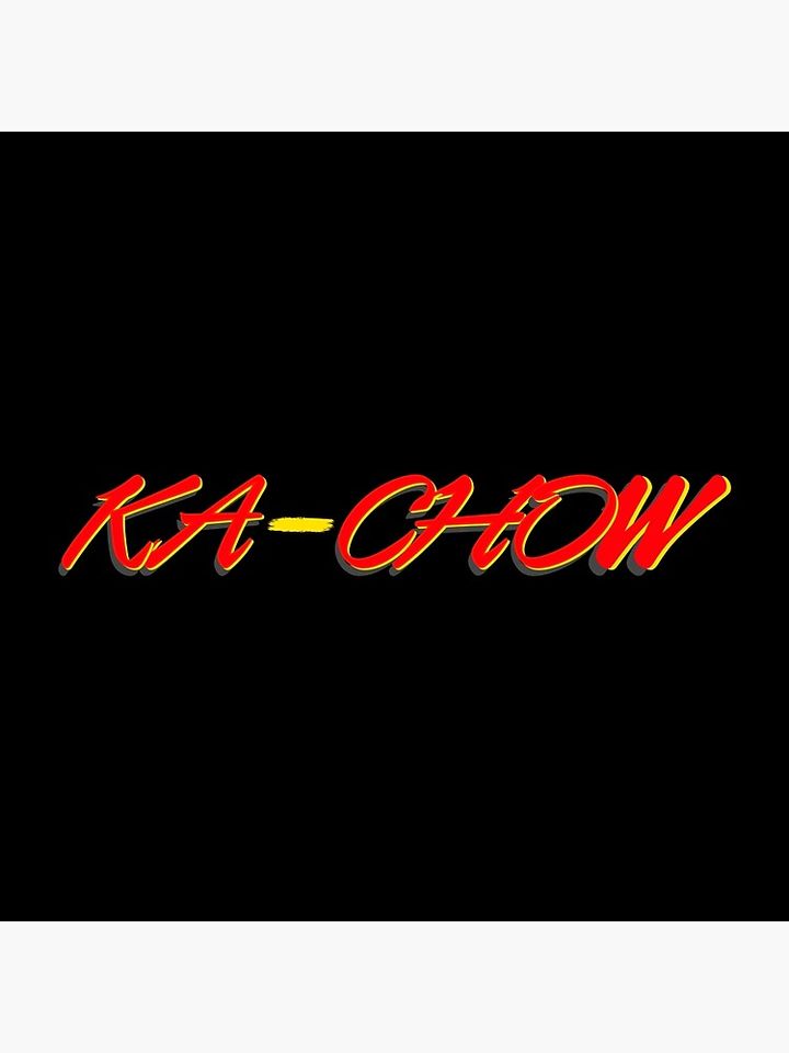 Ka-Chow Lighrning McQueen Pillow