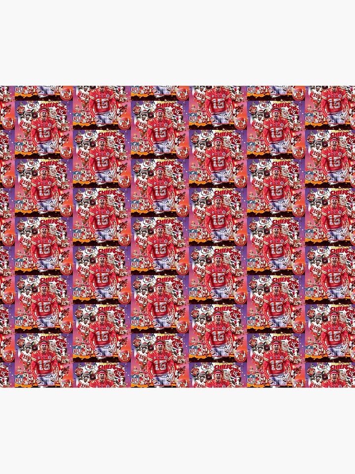 Patrick Mahomes Throw Blanket, Gift for Fan