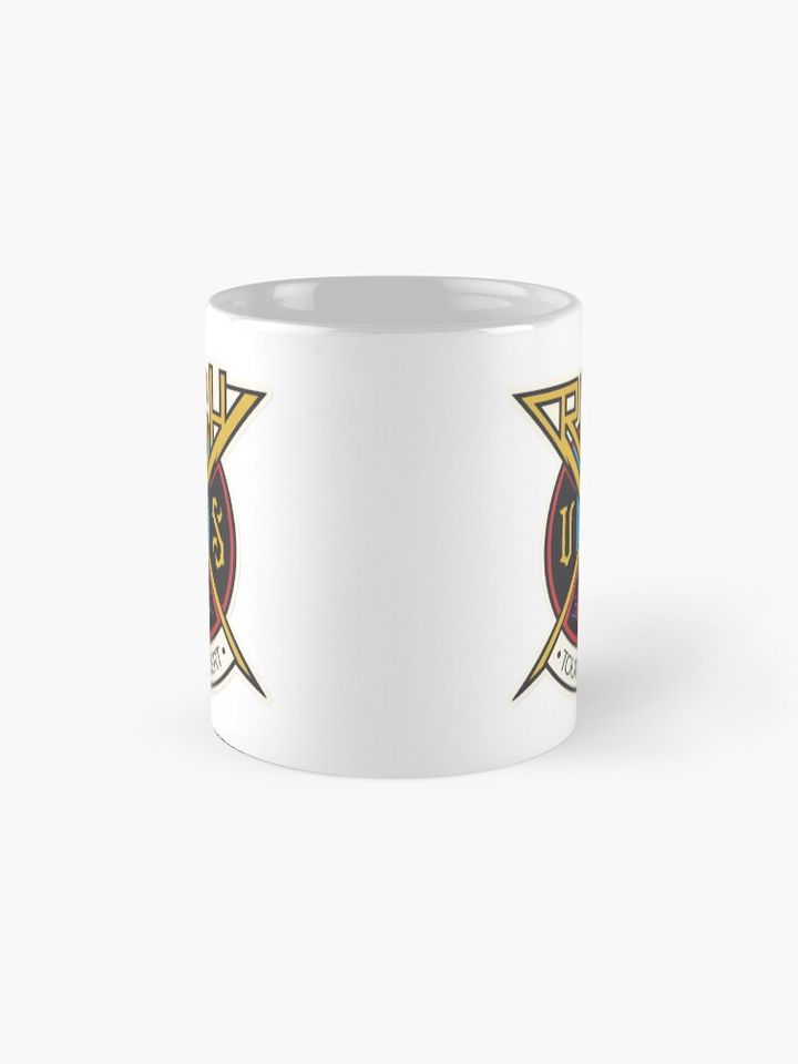 Rush Band Tour Concert Sticker Coffee Mug