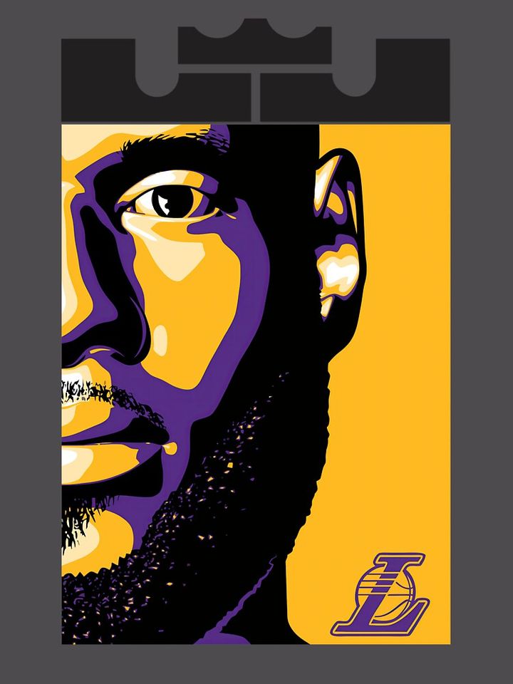 LeBron's Impact on the Game Premium Oversized Sweatshirt