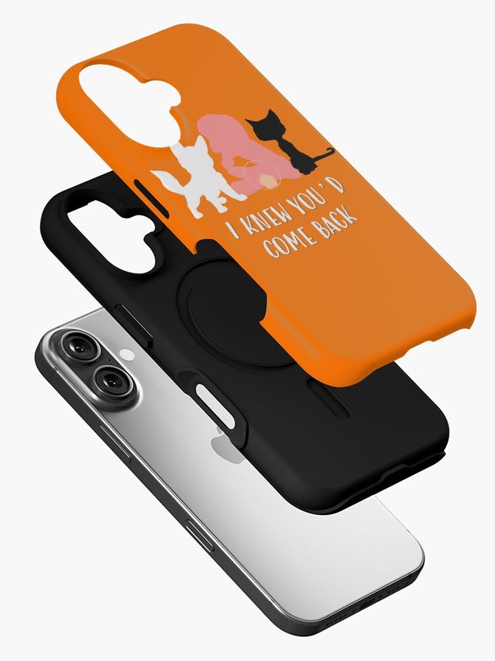 I Knew You'd Come Back iPhone Case