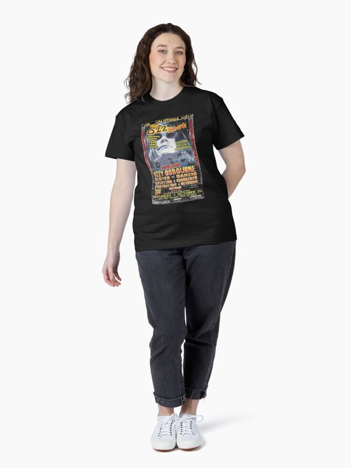 OZZFEST – Vintage Poster - GREATEST CONCERTS COLLECTION Classic T-Shirt