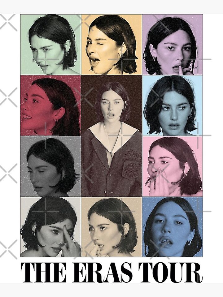 Word Tour 90s Poster