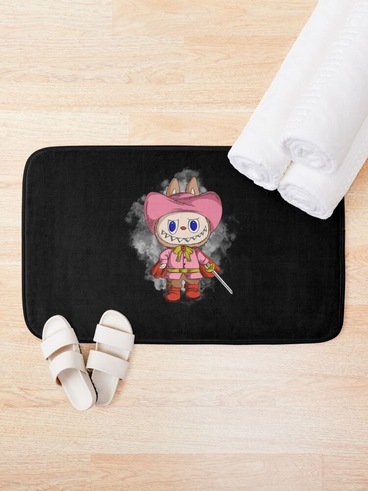 Labubu brave prince's daughter Bath Mat, For Bathroom, For Kitchen