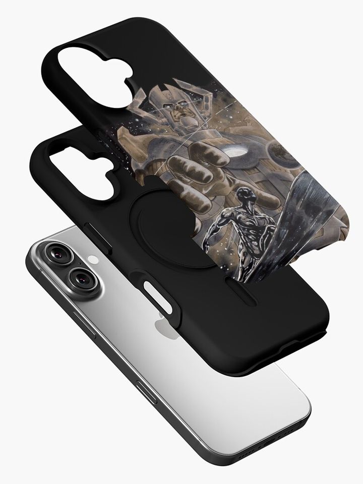 Silver Surfer & Galactus  iPhone Case